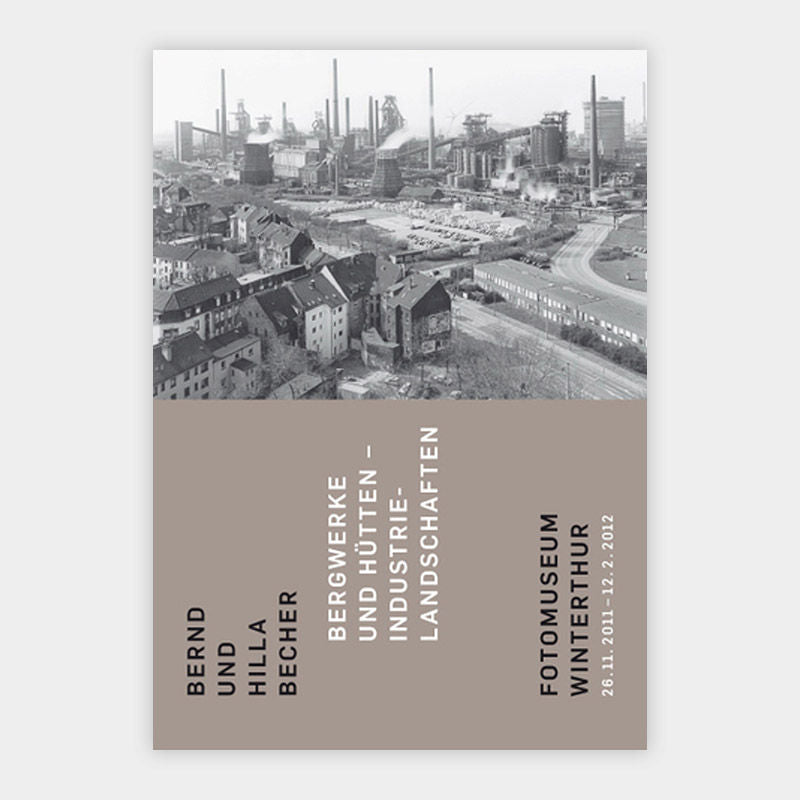 Bernd und Hilla Becher. Bergwerke und Hütten – Industrielandschaften
